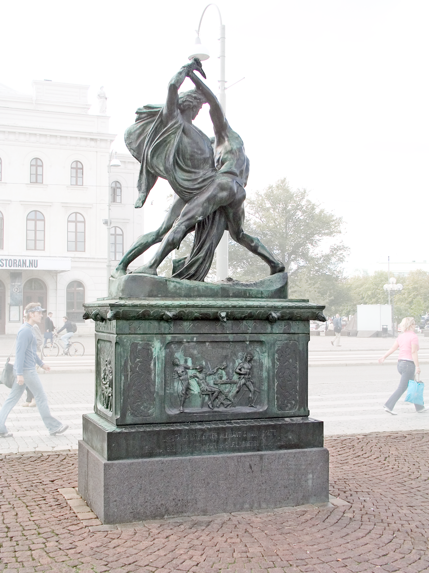 Johan Peter Molin, "Bältespännarna". © Foto: Jan Peter Dahlqvist, 2004
