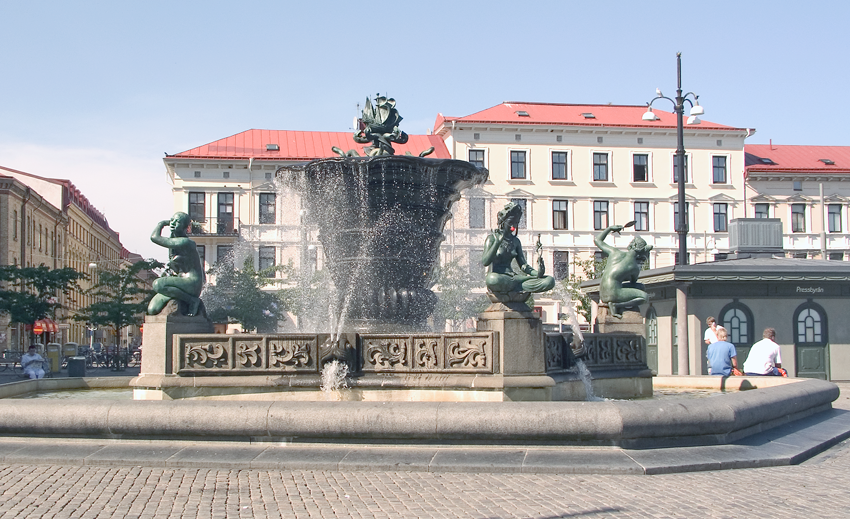 Tore Strindberg, "De fem världsdelarna". © Foto: Jan Peter Dahlqvist, 2004