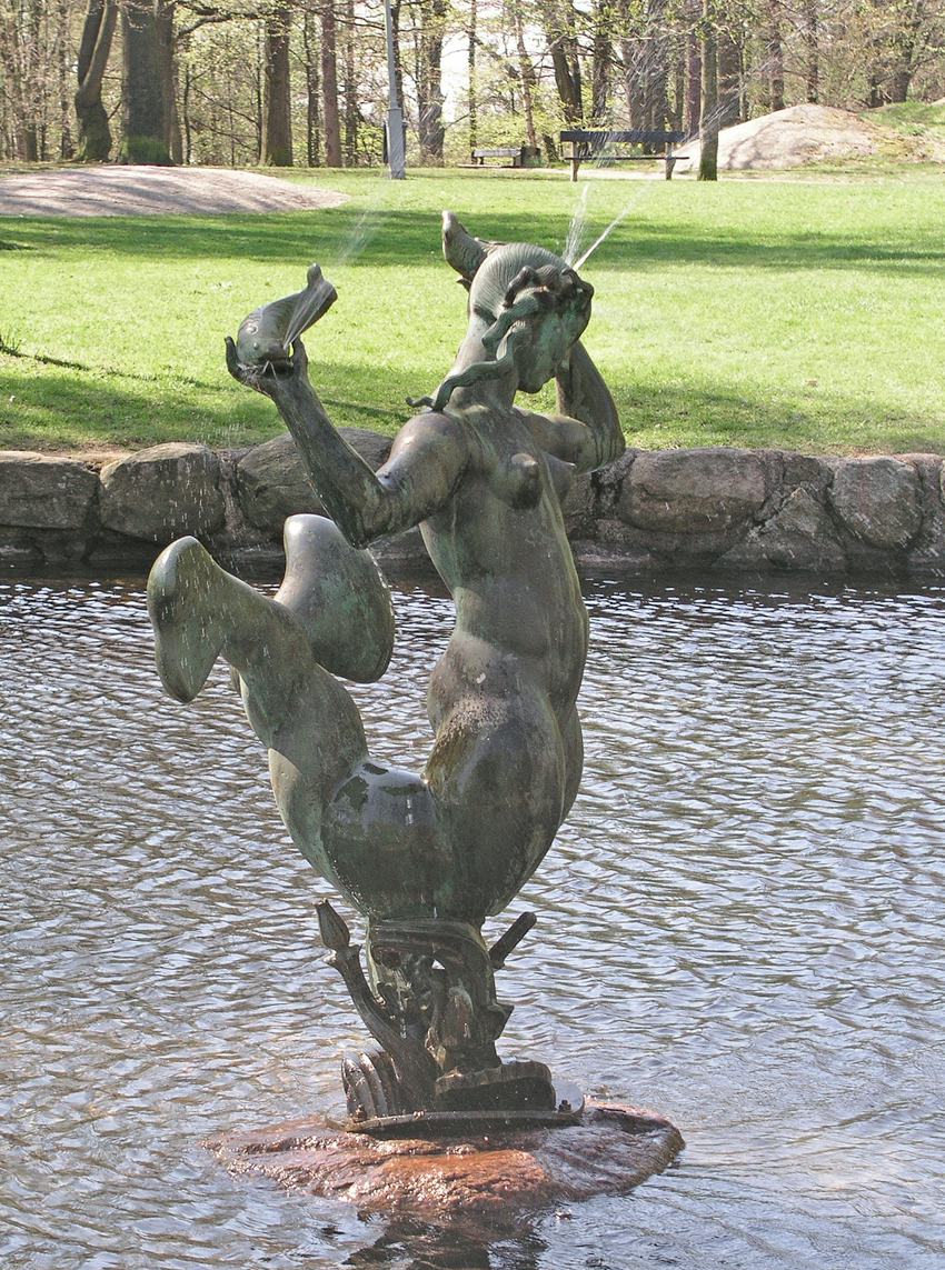 Najad. © Carl Milles/Bildupphovsrätt 2018. © Foto: Jan Peter Dahlqvist, 2004