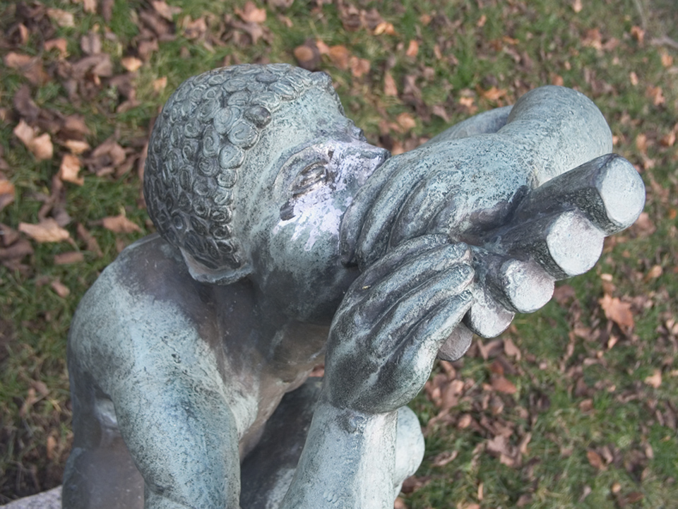 "Spelande Pan", © Sigrid Fridman. © Foto: Jan Peter Dahlqvist, 2004