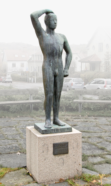 "Ung man", © Astrid Noack. © Foto: Jan Peter Dahlqvist, 2018