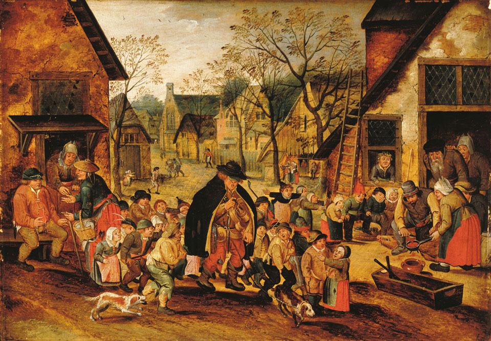 Målning av Pieter Bruegel