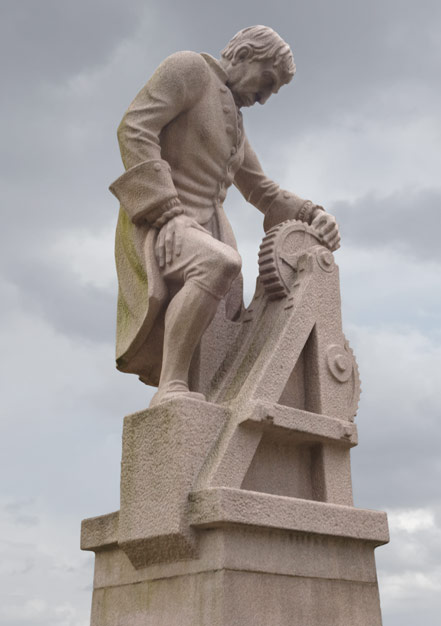 Ivar Johnsson, "Christopher Polhem-monumentet" © Foto: Jan Peter Dahlqvist, 2016