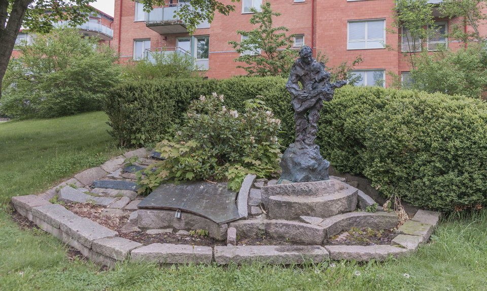 © "Gitarrspelaren", Gun-Maria Pettersson © Foto: Jan Peter Dahlqvist, 2017