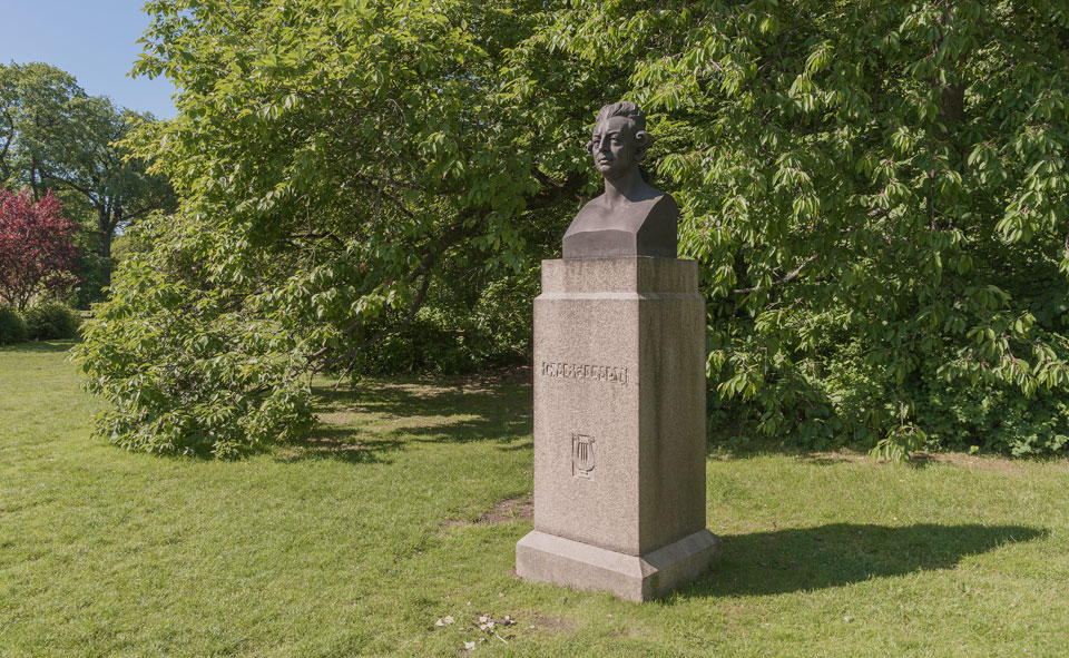 Alfred Nyström, "Carl Michael Bellman". Foto: © Jan Peter Dahlqvist, 2018