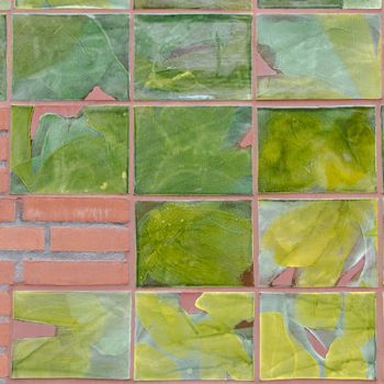 Glaserad grönska Konstverket Glaserad grönska, Åsa Greaker