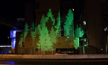 Forest Fuel Konstverket Forest Fuel, Jessica Lloyd Jones