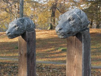 Totem Konstverket Totem av Carina Wallert