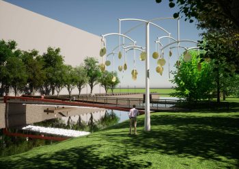 Visualisation for "Vi ses på Drömmarnas kaj", by Lap-See Lam.