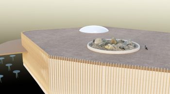 Visualisation for "Livskraftig", by Maddie Leach.