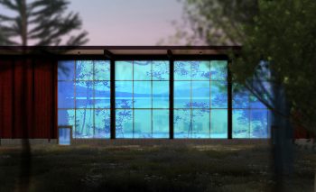 Anna Ekmans skissförslag ”Där floden möter havet”.