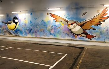 ”Fågelvägen” av Christofer ”Sagie” Siwertz-Svedjeby och Tony ”Tony-B” Boufadene